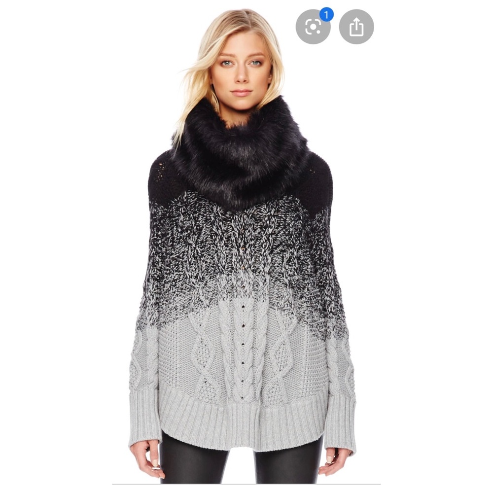 Micheal Kors poncho sweater